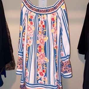 Forever 21 Off The Shoulder Long Sleeve Dress